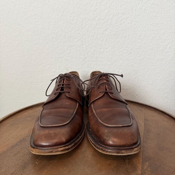 To Boot New York Shatner Burnished Brown Leather Apron Oxford Men\'s Size 8 main image 9